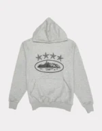 Corteiz 4Starz Alcatraz Hoodie Grau (2)