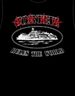 Corteiz 4Starz Alcatraz T Shirt Schwarz (1)