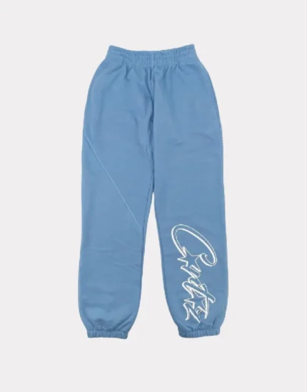 Corteiz Allstarz Joggers Hell Blau (2)