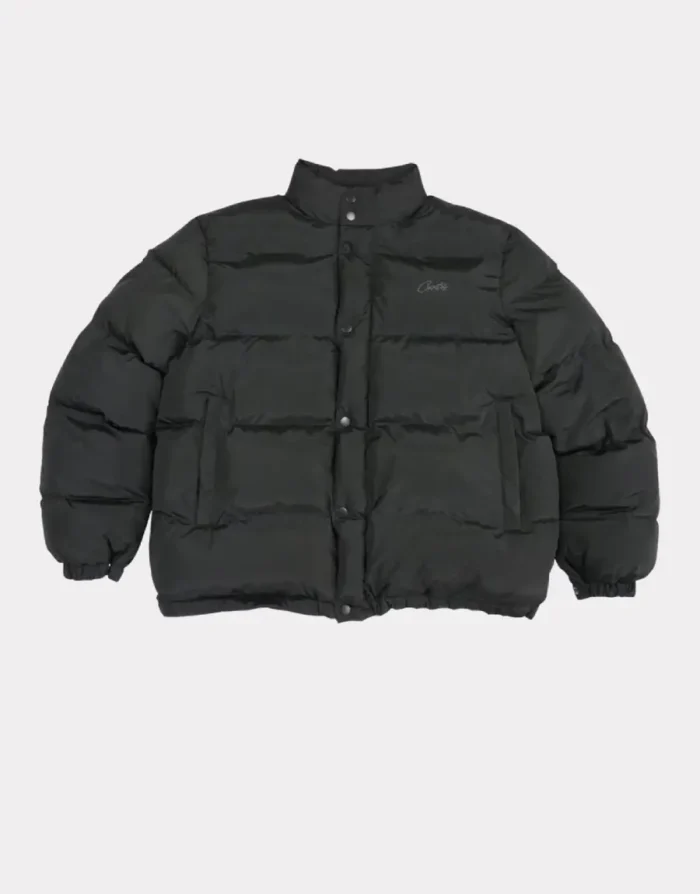 Corteiz Bolo Jacke in Triple Black (2)