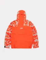 Corteiz Elitework wasserdichte Shell Jacke in Orange (1)