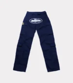 Corteiz Guerillaz Cargo Hose Marine Blau (2)