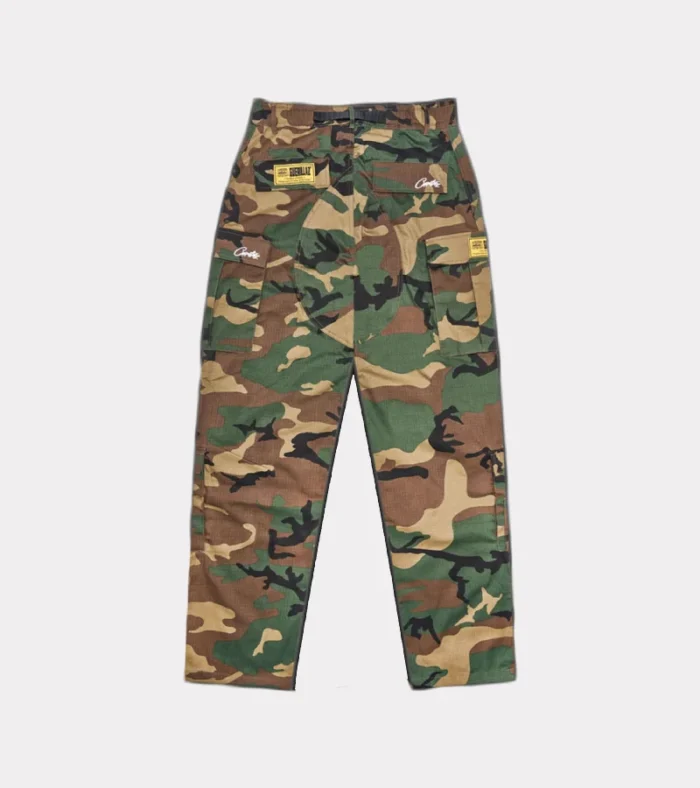 Corteiz Guerillaz Cargos Woodland Camo (1)