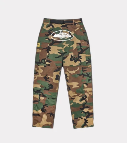 Corteiz Guerillaz Cargos Woodland Camo (2)