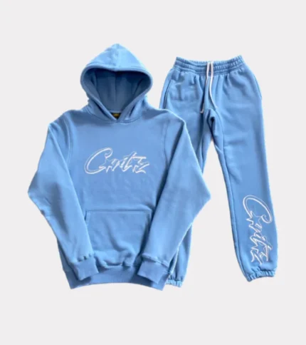 Corteiz Tracksuit Blau (3)